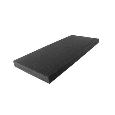 FoamRush 1" x 24" x 72" Charcoal High Density Upholstery Foam Cushion, Upholstery Sheet, Foam Padding, Seat Replacement, Wheelchair Seat & Chair Cushion Replacement, Square, Made in USA