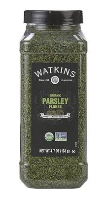 Watkins Gourmet Spice, Organic Parsley, Bulk Food Service Size, 4.7 oz (Pack of 1)