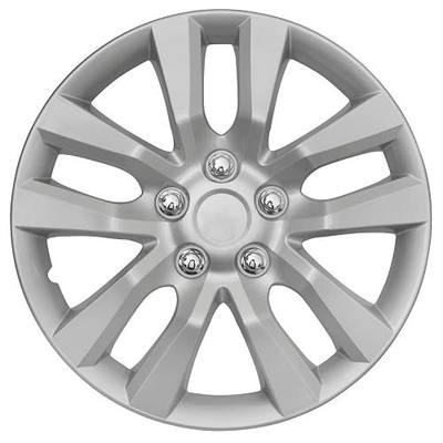 BDK (4-Pack Premium 16" Wheel Rim Cover Hubcaps OEM Style Replacement Snap On Car Truck SUV Hub Cap - 16 Inch Set, KT-1049-16_amaz1 | Direct OEM Replacement Universal Fit Snap-On ABS Hubcaps 16 inch Wheel Covers - Set of 4 Hub Caps - 10-Spokes Silver