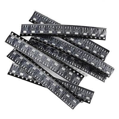 Chanzon 70pcs AMS1117 SOT-223 Kit Including 7 Values (1.2V 1.5V 1.8V 2.5V 3.3V 5V) Low Dropout Voltage Regulator SMD Transistor Each 10pcs
