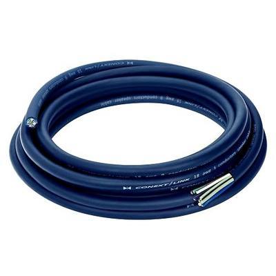 MSC918-20 20 Feet 9 Conductors Blue Speed Wire Primary Wire Speaker Cable 18 AWG Gauge GA 100% OFC Copper Stranded Trailer (11993)