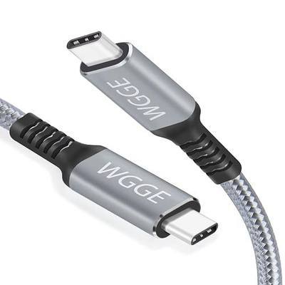 USB C to USB C Cable 3.1 Gen1 Type C Nylon Braided &Fast Charging,Compatible with Samsung Galaxy S21/S21+/S20+ Ultra, Note 20/10 Ultra,MacBook Air,iPad Pro 2020/2018,iPad Air,Pixel and More (6.6 feet)