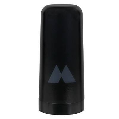 Midland MXTA25 3DB MicroMobile Compatible Gain Ghost Antenna - 3.5” Tall with 1.5” Base Diameter - Low Profile GMRS NMO Connection