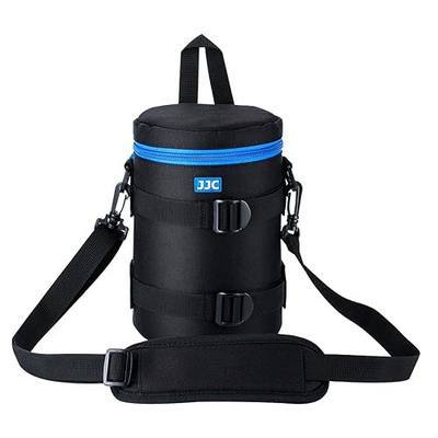 JJC Water Resistant Deluxe Lens Pouch Case Bag for Canon EF 70-200mm 4L / EF 28-300mm 3.5-5.6 USM/EF 70-300mm 4-5.6L/ Nikon AF-S NIKKOR 70-200mm 4G ED VR/Nikon 80-200 F2.8, Inner Size:113 x 215mm