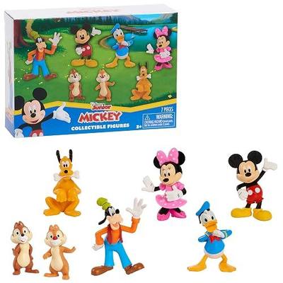 Mickey Mouse 7-Piece Figure Set, Mickey Mouse Clubhouse Toys, Kids Toys for Ages 3 Up, Amazon Exclusive by Just Play