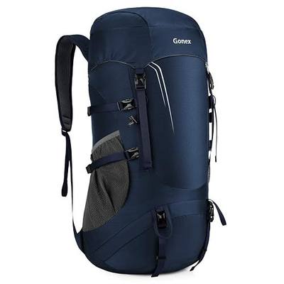Gonex 45L Packable Travel Backpack, Lightweight Dackpack for Hiking, Camping & Travelling Azure Blue