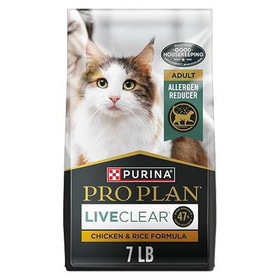 Purina Pro Plan Allergen Reducing, High Protein Cat Food, LIVECLEAR Chicken and Rice Formula