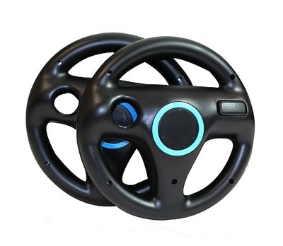 Beastron Mario Kart Racing Wheel 2 Pack Black