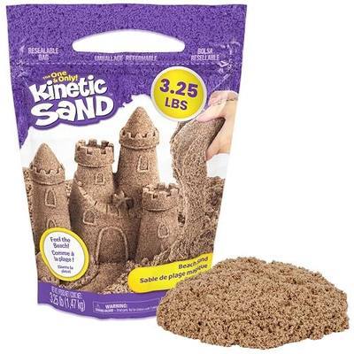 Kinetic Sand 3.25lb Beach Sand Amazon Exclusive, Sensory Toys, Ages 3+
