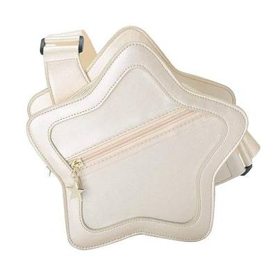 Fascinating Clear Candy Leather Handbag Kawaii Purse Transparent Backpacks Star Crossbody Bags Lolita Ita Bag