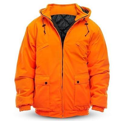 TrailCrest Men's Blaze Orange Camo Insulated Waterproof Tanker Jacket