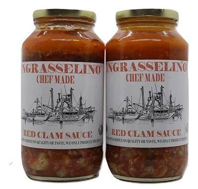 INGRASSELINO™ Red Clam Sauce (24 oz) 2 pack
