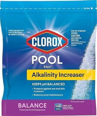 Clorox® Pool&Spa™ Swimming Pool Alkalinity Increaser, Keeps pH Balanced, 5LB (Pack of 1)