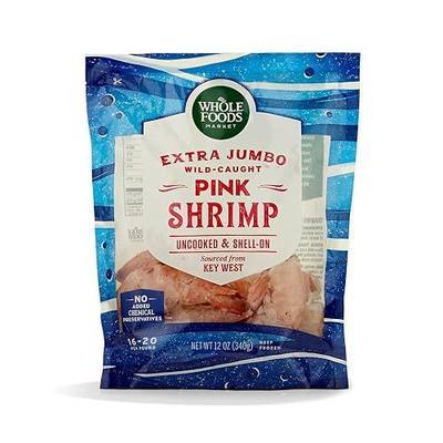 Whole Foods Market Wild-Caught Key West Pink Shrimp 16-20 Count, 12 OZ