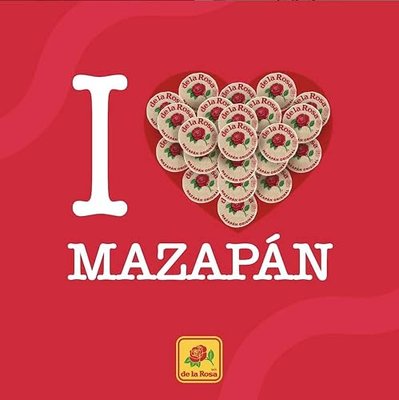 De la Rosa Mazapan, Marzipan De la Rosa, Mexican Original Peanut Candy, Regular Pack of 30