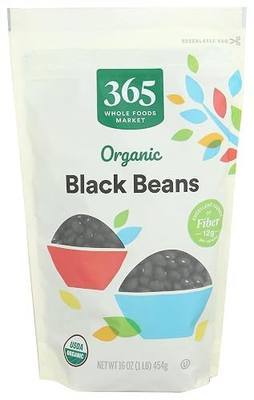 365 by Whole Foods Market, Organic Black Beans, 16 Ounce