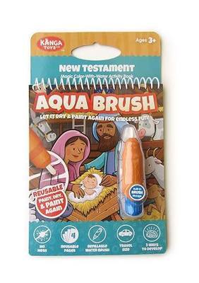 Water Reveal Coloring Scripture Book for Kids Ages 3+. New Testament Bible Stories: Preschool, Elementary, Primary, Christian, Religion