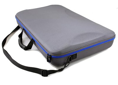 CASEMATIX Music Equipment Mixer Case Compatible with Zoom LiveTrak L-8 Podcast Mixer or PodTrak P8 Recorder and Microphone Accessories - Includes DJ Equipment Gig Bag Travel Case Only