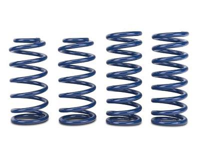 Lowering Springs | Linear Standard Rate Suspension Upgrade with 1.5-Inch Drop | Blue Finish Performance | Compatible with Ford Mustang Coupe 1979-2004 Excluding 1999-2004 Cobra