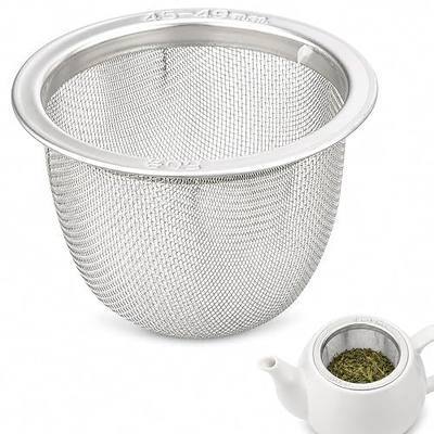 TIKUSAN Teapot Tea Pot Replacement Stainless Steel Mesh Strainer Tea Infuser Made in Japan (50(1.7"-1.9"))