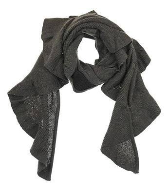 Ruffle Wrap Scarf- Fashionable Womens Acrylic Oversized Scarf Wrap