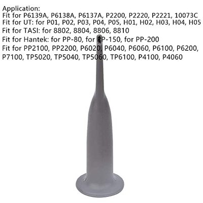 2Pcs Oscilloscope Probe CoverUniversal Oscilloscope Probe Protective Cover Oscilloscope Probe Accessories with Hook Gray for P6139A P6138A P6137A P2200 P2220 P2221 10073C