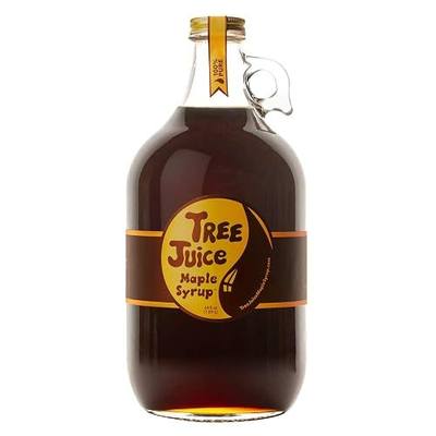 Tree Juice 100% Pure Grade A Maple Syrup, 1/2 Gallon | All Natural, Non GMO, Vegan, Gluten Free, Vegetarian, Paleo