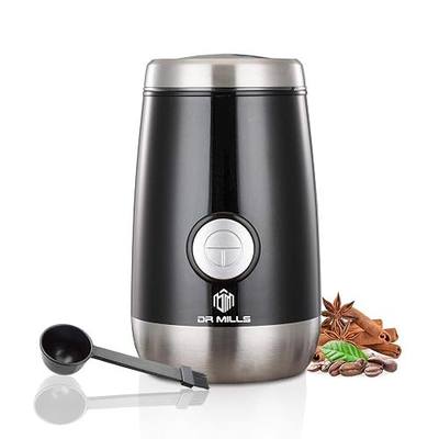 DR MILLS DM-7445 Coffee Grinder Electric,Spice and Herb Grinder, Blade & Cup Made with SUS304 Stainless Steel Food Grinders Electric