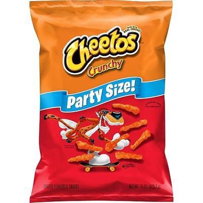 Cheetos Crunchy Pary size Bag, 15 Oz