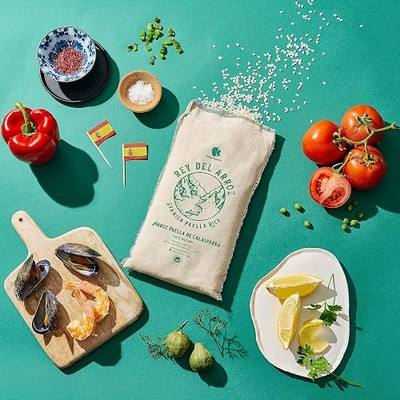 Gourmanity 2.2 lb Spanish Calasparra Rice for Paella, Rey del Arroz Authentic Spanish Calasparra Rice from Spain