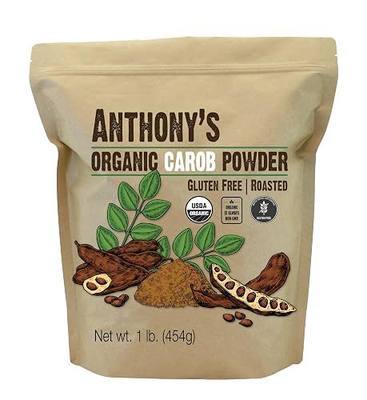 Anthony's Organic Carob Powder, 1 lb, Gluten Free, Non GMO, Cocoa Powder Alternative, Unsweetened