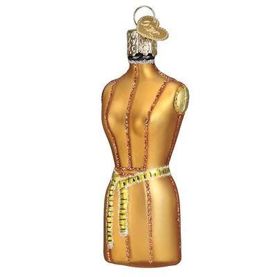 Old World Christmas Dress Form Glass Blown Ornaments for Christmas Tree
