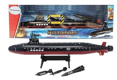 16.5 Inch Toy Black Submarine with Sound Effects and Torpedo | Sound Effects, Torpedo