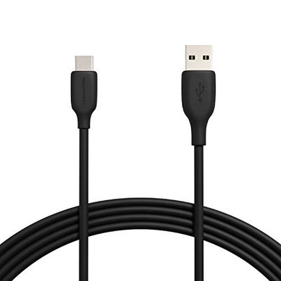 Amazon Basics USB-C to USB-A 2.0 Fast Charging Cable, 480Mbps Data Transfer Speed, USB-IF Certified, for Apple iPhone 16/15, iPad, Samsung Galaxy, Tablets, Laptops, 3 Foot, White