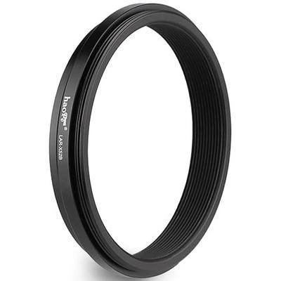 Haoge Lens Filter Adapter Ring for Fujifilm X100VI Fuji FinePix X100V Camera fit 49mm UV CPL ND Filter Lens Cap Replace Fujifilm AR-X100 Black