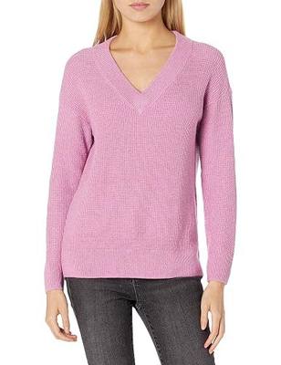 Goodthreads Women's Everyday Soft Blend Thermal Long-Sleeve V-Neck Sweater