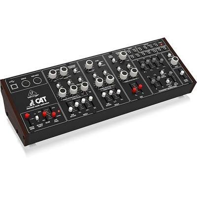 Behringer CAT Legendary Paraphonic Analog Synthesizer with Dual VCOs, 4 Mixable Waveforms, External Signal Processor, 16-Voice Poly Chain and Eurorack Format