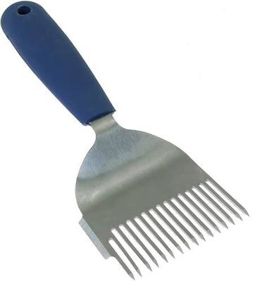 Bee Keeping Stainless Steel Uncapping Fork Beekeeping Honey Fork Shovel Tool with Plastic Handle