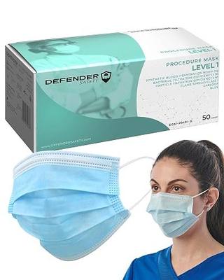 50Pcs Adults Disposable Filter Mask 3 Ply Earloop Face Mask