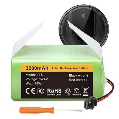 FirstPower 3.2Ah Compatible with Eufy Battery Replacement - Eufy 11s Battery, 11S Plus, 11S MAX, 12, 15C MAX, 15C, 30, 30C MAX, G10 Hybrid, G20 & Ecovacs Deebot N79DN622...
