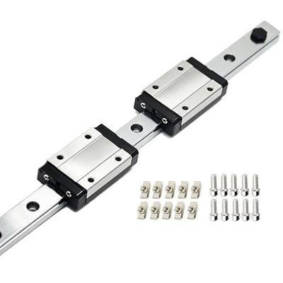 MGN12 400mm Linear Rail Guide with 2 MGN12H Stainless Steel Carriage Blocks | for 3D Printer and CNC Parts