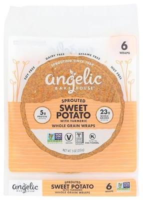 Angelic Bakehouse, Wraps Sprouted 7 Grain Sweet Potato, 9 Ounce