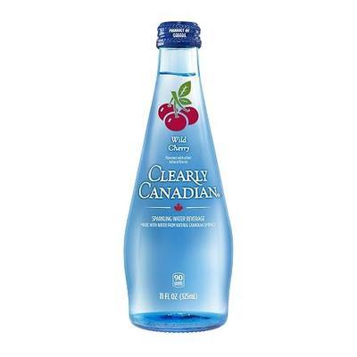 Clearly Canadian Wild Cherry Sparkling Water, 325 ML
