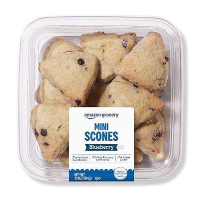 Amazon Grocery, Blueberry Mini Scones, 10 Oz