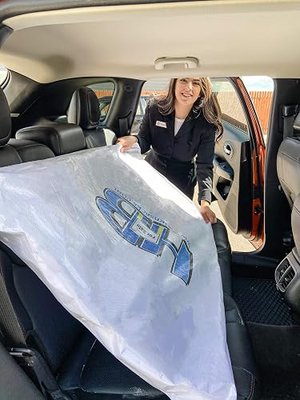 Real Estate Yard Sign Storage Bag Sack. Protect Your Car and Keep It Clean When Transporting Real Estate Signs