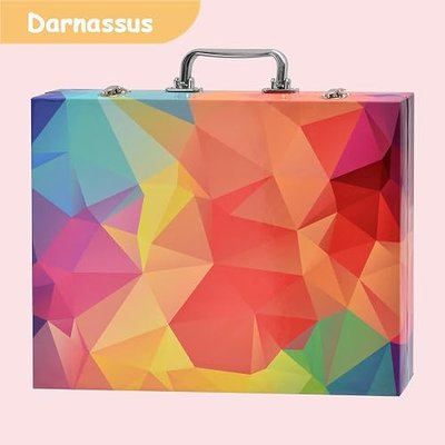 Darnassus 132-Piece Art Set, Deluxe Professional Color Set, Art Kit for Kids and Adult, With Compact Portable Case