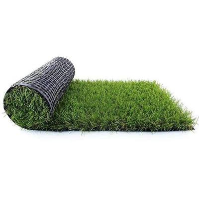 Fas Home Artificial Grass Turf 1.38" Custom Sizes,Fake Grass Indoor/Outdoor Rug Synthetic Lawn Carpet,Faux Grass Landscape for Décor,Astroturf for Dogs with Drain Holes