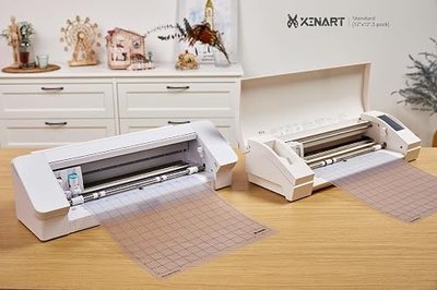 XINART Cutting Mats for Silhouette Cameo 4/3/2/1(3 Mats,12x12 inch) Standard Adhesive Sticky Accessories Craft Vinyl Replacement Cut Mats for Silhouette Cameo