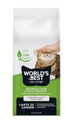 World's Best Cat Litter, Comfort Care, Unscented, Odor Control, 32 lb Bag