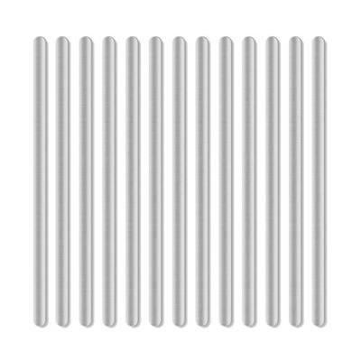 Nose Bridge for Mask, Aluminum Strips Nose Wire, 90MM Metal Flat Nose Clips Nose Bridge Bracket Adhesive DIY Wire for Sewing Crafts (100PCS)